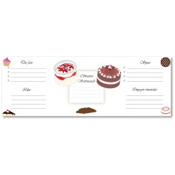 Planning settimanale perpetuo spiralato 10x30cm su due pagine dolci 4 2