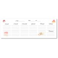 Planning settimanale perpetuo spiralato 10x30cm su due pagine dolci 2