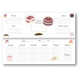 Planning settimanale perpetuo spiralato 10x30cm su due pagine dolci 4