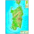 Carta Geografica Murale Regionale Sardegna 100x140 Bifacciale Fisica E Politica 2