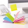 Blocco Fogli Adesivi Riposizionabili 4 Colori 76x76 Neon 1 Pezzi 3