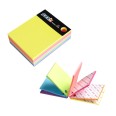 Magic Cubo Fogli Adesivi Riposizionabili 76x76 + Index 76x26 E Portapenna In Colori Neon 1