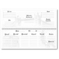 Planning settimanale perpetuo spiralato 10x30cm su due pagine londra 1