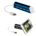Hub Usb 4 Porte Con Porta Cellulare Colore Blu 1 Pezzo 3