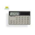 Calcolatrice Carta Di Credito 8 Cifre Senza Tasti E Solare 8x5cm 1