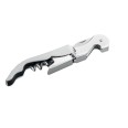 Cavatappi Apribottiglie 3 Funzioni Bianco In Metallo Cromato 1