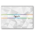 Planning settimanale perpetuo spiralato 21x30cm A4 orario 55fogli pixel 4