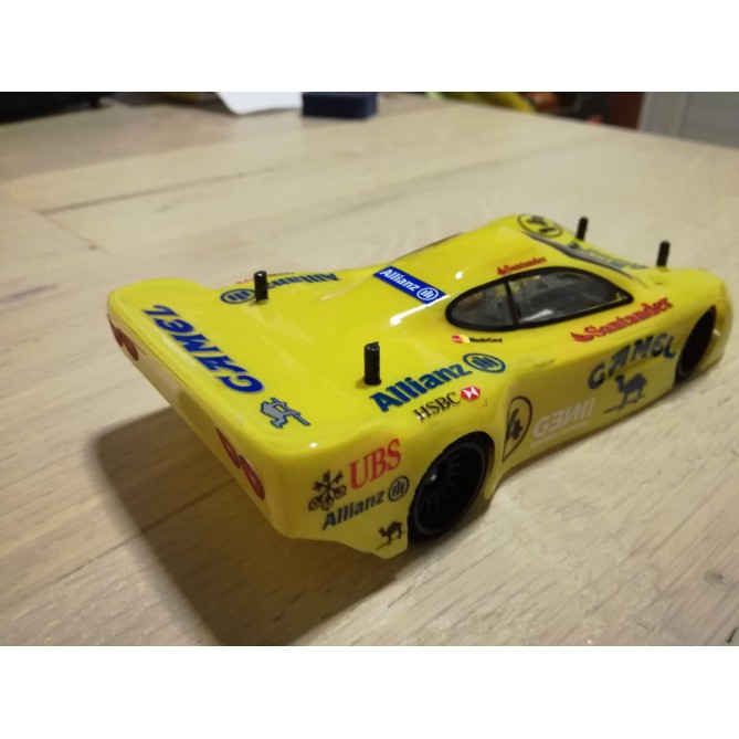 Carrozzeria In Lexan Trasparente 1/28 Non Verniciata Per Miniz Atomic Gl Racing Wl Toys 1