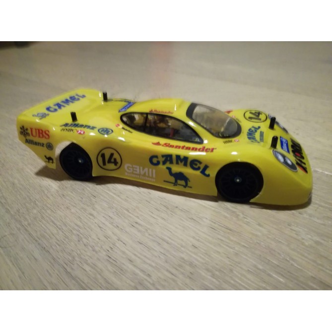 Carrozzeria In Lexan Trasparente 1/28 Non Verniciata Per Miniz Atomic Gl Racing Wl Toys 4