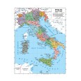 Carta Geografica Storica Italia Tra Le Guerre Mondiali 100x140 Bifacciale Fisica E Politica 2