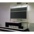 Lavagna Cancellabile Sali E Scendi Con Struttura In Metallo Superficie Bianca 100x200 Made In Italy 4