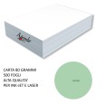 Risma Carta Colorata Verde Pastello 500ff A4 80gr Monocolore Alta Qualità Per Laser Ed Inkjet 1