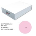 Risma Carta Colorata Rosa Pastello 500ff A4 80gr Monocolore Alta Qualità Per Laser Ed Inkjet 1