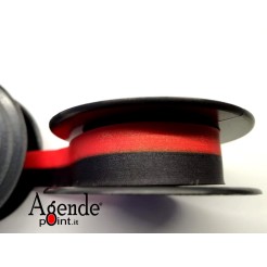 Nastro Per Macchine Da Scrivere Labelex Ed Altre Marche Tessuto Nero Rosso 4 2