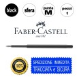Faber Castell Refill Ricarica Penna A Sfera Punta M Colore Nero 140710 1