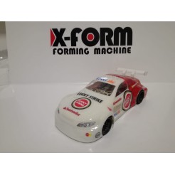Carrozzeria Dtm In Lexan Trasparentexform 1/28 Non Verniciata Per Miniz Atomic Gl Racing Wl Toys 3 2