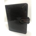 Agenda organizer tascabile VUOTA similpelle chiusura bottone 7x12cm diplomat tiger marrone 1