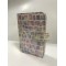 Agenda organizer tascabile VUOTA poliestere chiusura bottone 7x12cm going bianco rosa 1