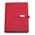 Agenda giornaliera 2026 termovirante chiusura calamita 15x21cm A5 porta penna multilingua rosso 2