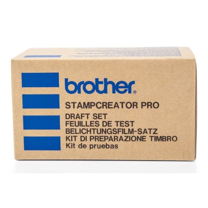 Draft Set Brother Stampcreator Pr D1 Set Da 150 Pellicole + Nastro 2
