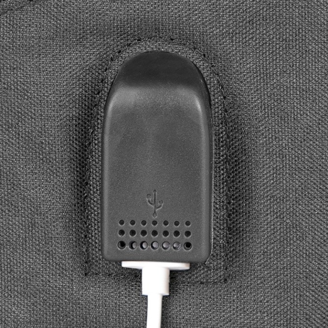 Zaino Blosson Cavallari Porta Pc Tablet Con Manico Da Borsa Nero Porta Usb E Tante Tasche Interne 3