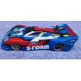Carrozzeria In Lexan Trasparente 1/28 Non Verniciata Per Miniz Atomic Gl Racing Wl Toys 7