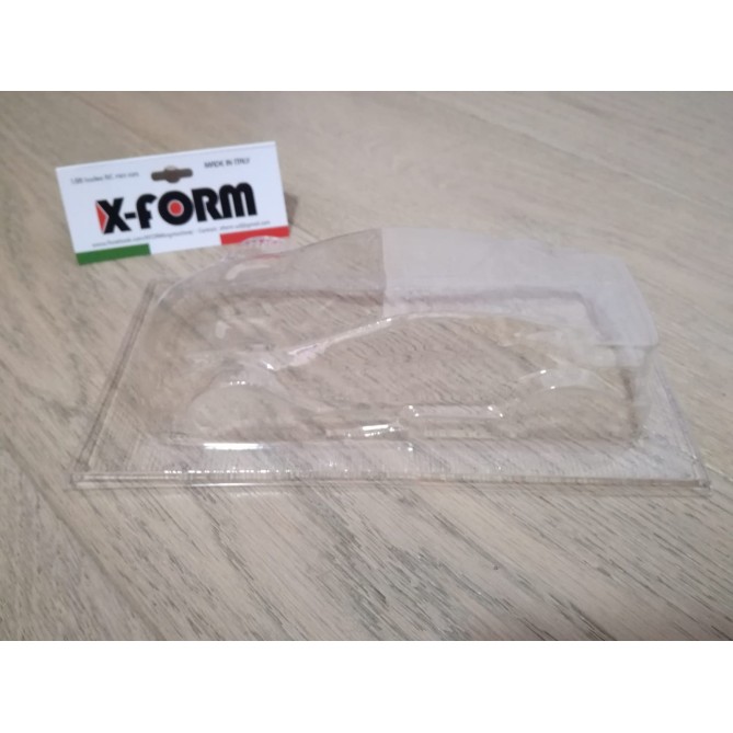 Carrozzeria In Lexan Trasparente 1/28 Super Gt Non Verniciata Per Miniz Atomic Gl Racing Wl Toys 2