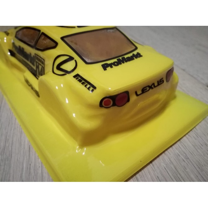 Carrozzeria In Lexan Trasparente 1/28 Super Gt Non Verniciata Per Miniz Atomic Gl Racing Wl Toys 4