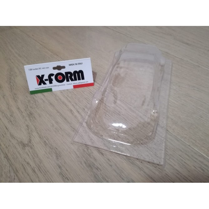 Carrozzeria In Lexan Trasparente 1/28 Super Gt Non Verniciata Per Miniz Atomic Gl Racing Wl Toys 5