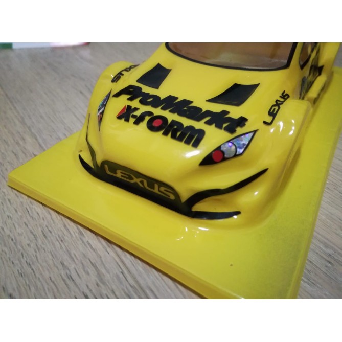 Carrozzeria In Lexan Trasparente 1/28 Super Gt Non Verniciata Per Miniz Atomic Gl Racing Wl Toys 6
