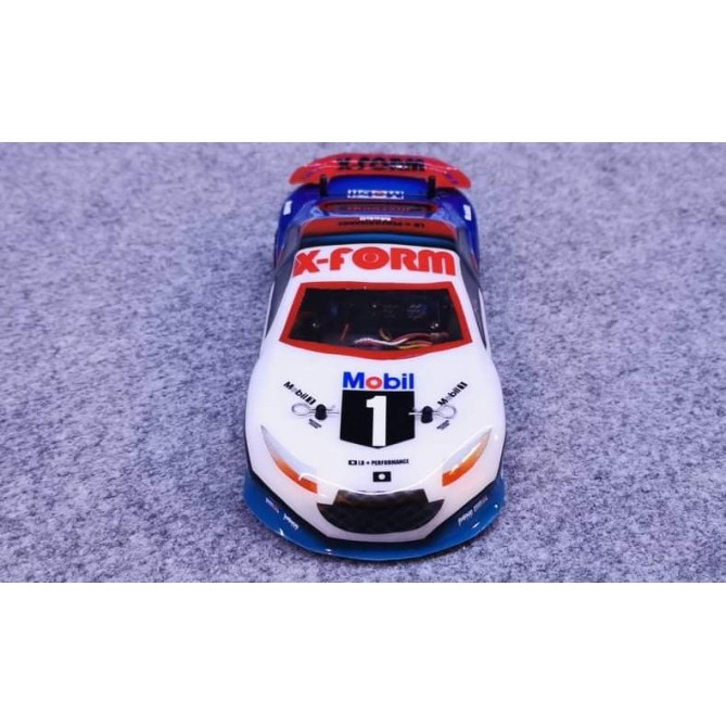 Carrozzeria In Lexan Trasparente 1/28 Gt3 Non Verniciata Per Miniz Atomic Gl Racing Wl Toys 3