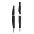 Penna A Sfera E Pen Drive Usb Da 4gb 1 Pezzo Nera Penna A Memoria Digitale 2
