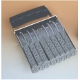 Numeratore Manuale In Gomma 15 Mm 1,5cm Da 8 Cifre Con Manico E Struttura In Metallo 1