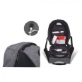 Zaino antirapina grigio e rosso connettore usb porta pc '15 2