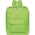 Zaino Trendy In Poliestere Con Zip Verde Lime 1