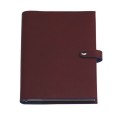 Agenda giornaliera 2026 similpelle chiusura fibbia 15x21cm A5 tasca multilingua bordeaux 2