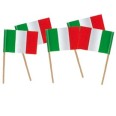 Bandierine Italia In Carta 50 Pezzi 1