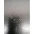 Svuota Tasche In Vera Pelle Vegetale 25x25cm Nero 1