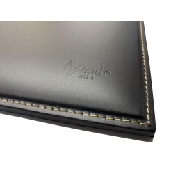 Sottomano Da Scrivania In Cuoio Rigenerato 34x49 Nero 3 2