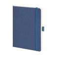 Taccuino Notes 14x21 Carta Avorio Copertina Morbida Con Elastico Blu 1
