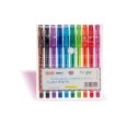 Penne Glitter A Gel 1mm Confezione Da 10 Pezzi Vari Colori 1