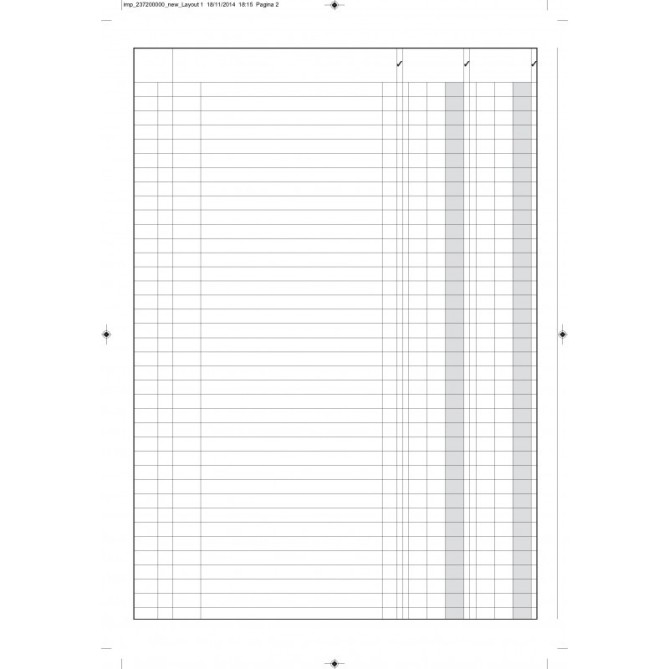 Registro A 8 Colonne 21x31cm 1