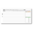 Planning giornaliero perpetuo spiralato 10x42cm 150fogli 3