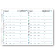 Planning giornaliero perpetuo spiralato Barbiere 21x30cm A4 orario 30min 70pagine 3