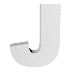 Lettera 3d In Polistirolo 10cm 2cm Spessore Scegli La Lattera 1 2