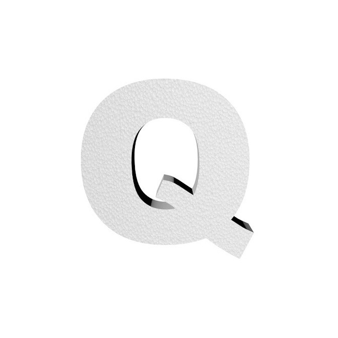 Lettera 3D in Polistirolo 15cm Altezza 4cm Spessore per Decorazioni Insegne E Scritte 17
