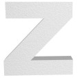 Lettera 3D in Polistirolo 15cm Altezza 4cm Spessore per Decorazioni Insegne E Scritte 26
