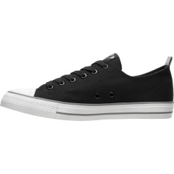 Roly Biles Nero Sneakers In Tela 1 2