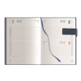 Agenda Settimanale 2025 17x24cm Copertina Morbida Sintetico Liscia Blu 2