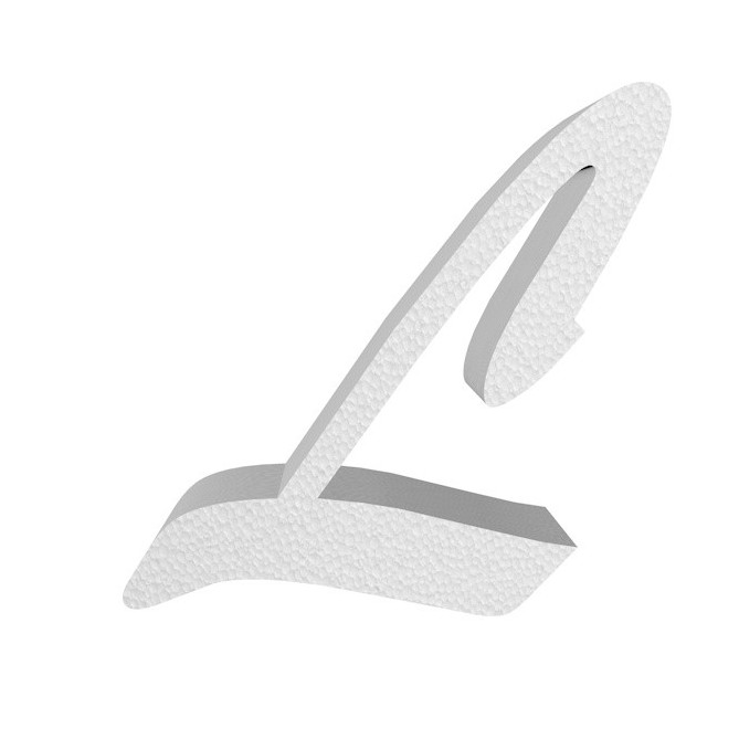 Lettera In 3d Sidney In Polistirolo Spessore 4cm Altezza 40cm 12